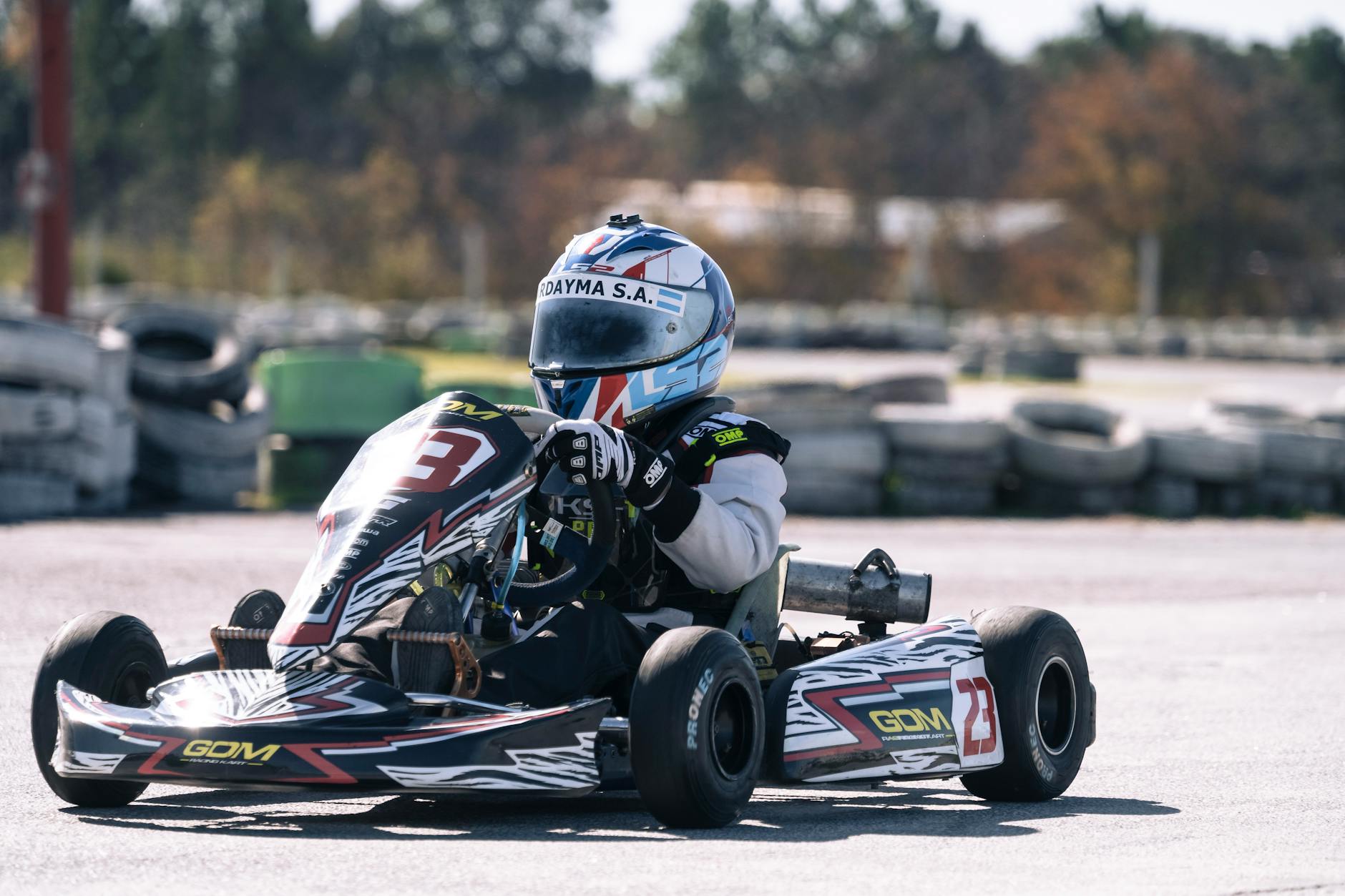 Outdoor Go-Kart Racing Industry Logo Design Ideas