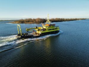 River Dredging Industry Logo Design Ideas