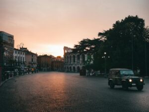 Landscape Dump Truck Industry Logo Design Ideas