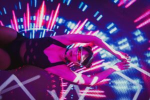 Futuristic Fashion Show Event Logo Design Ideas