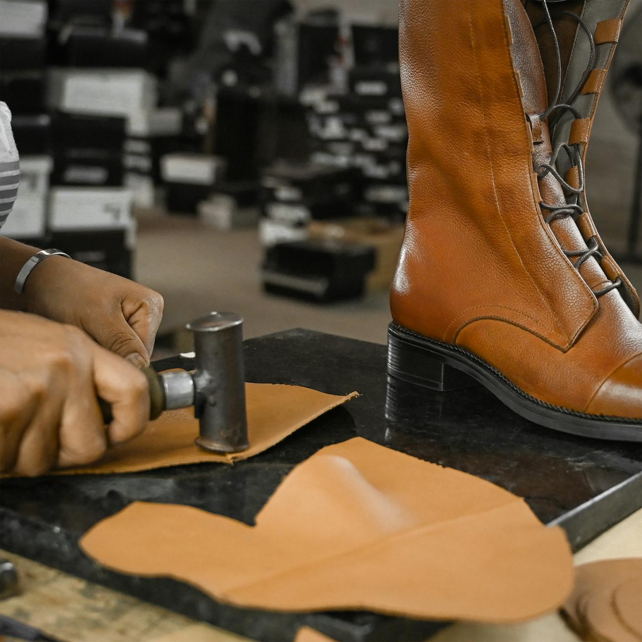 Leather Manufacturing Industry Logo Design Ideas