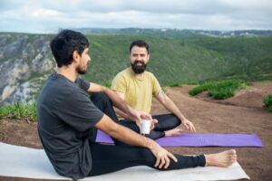 Community Wellness Retreat Event Logo Design Ideas