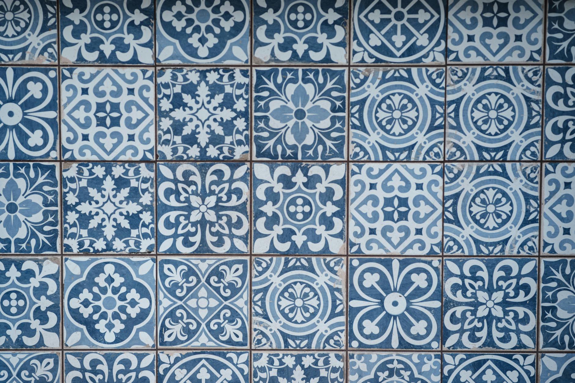 Ceramic Tile Style Logo Design Ideas