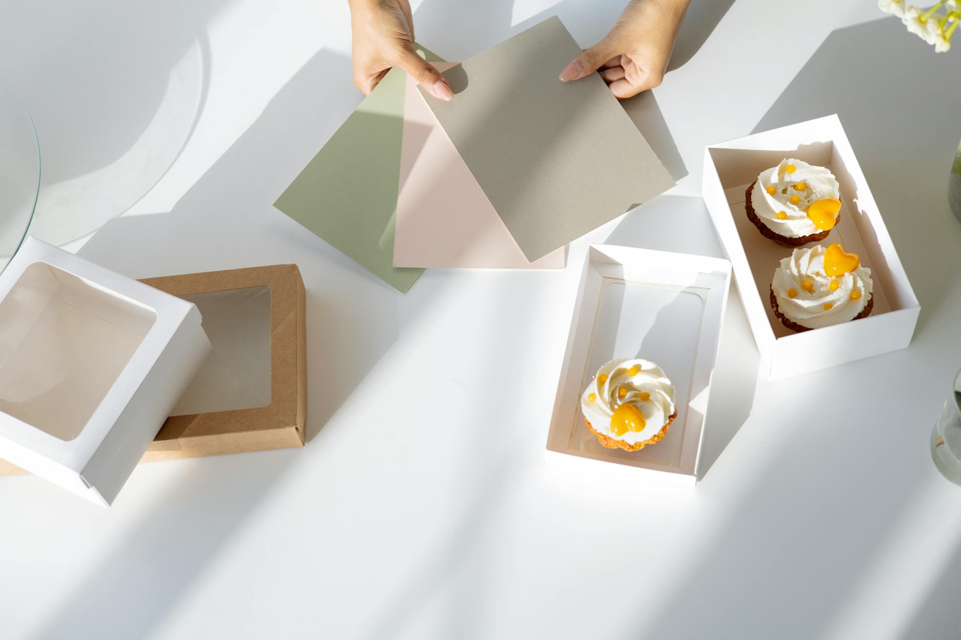 Gourmet Cupcake Industry Logo Design Ideas