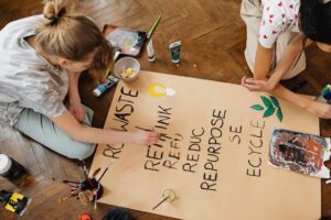 How to Create Food Sustainability Workshop Event Logo