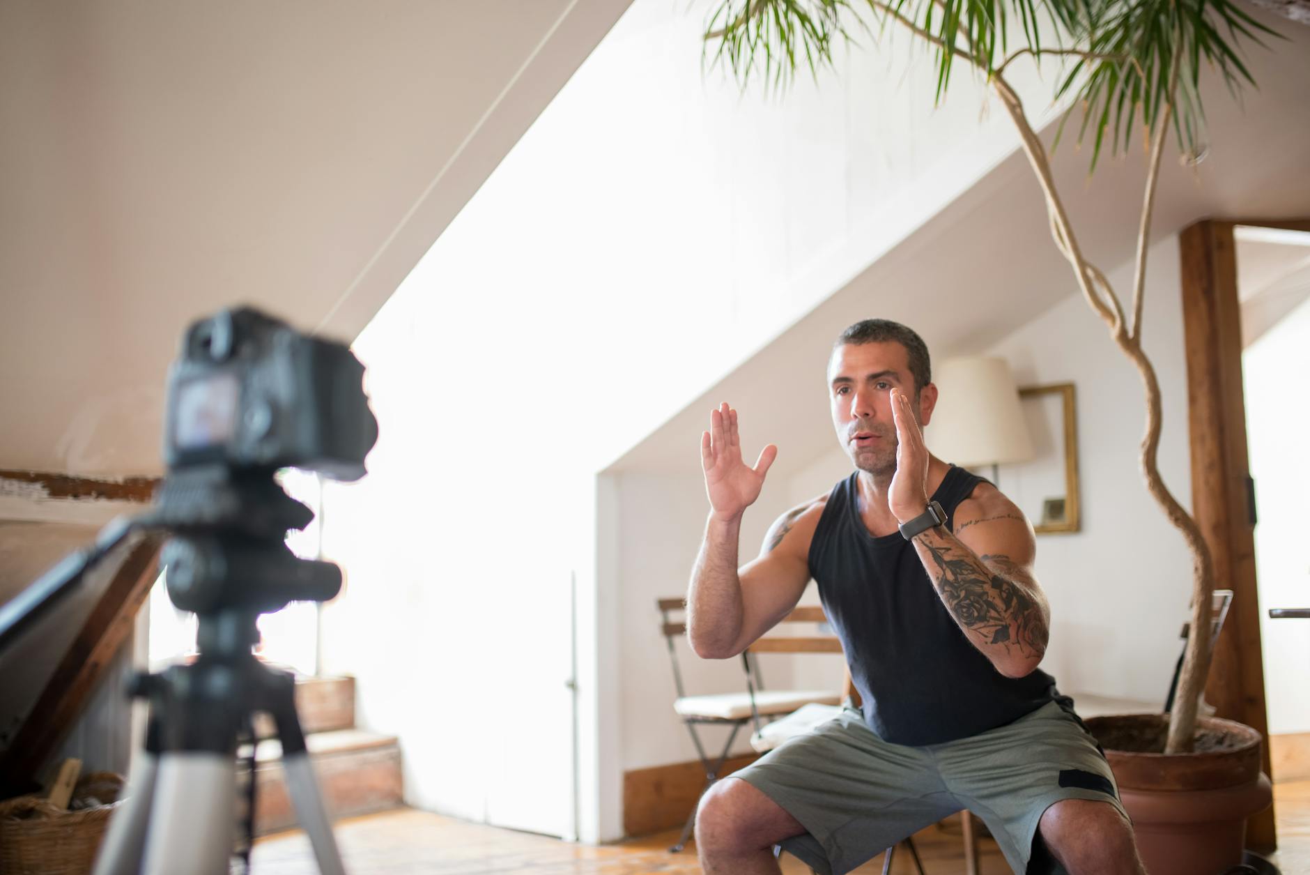 Online Fitness Coaching Industry Logo Design Ideas