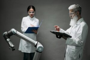 Robotics Maintenance Industry Logo Design Ideas