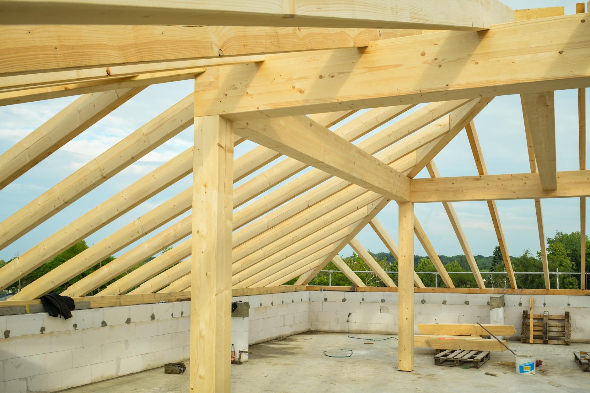 How to Create Sustainable Wood Framing Industry Logo