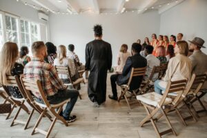 How to Create Folk Music Gathering Event Logo