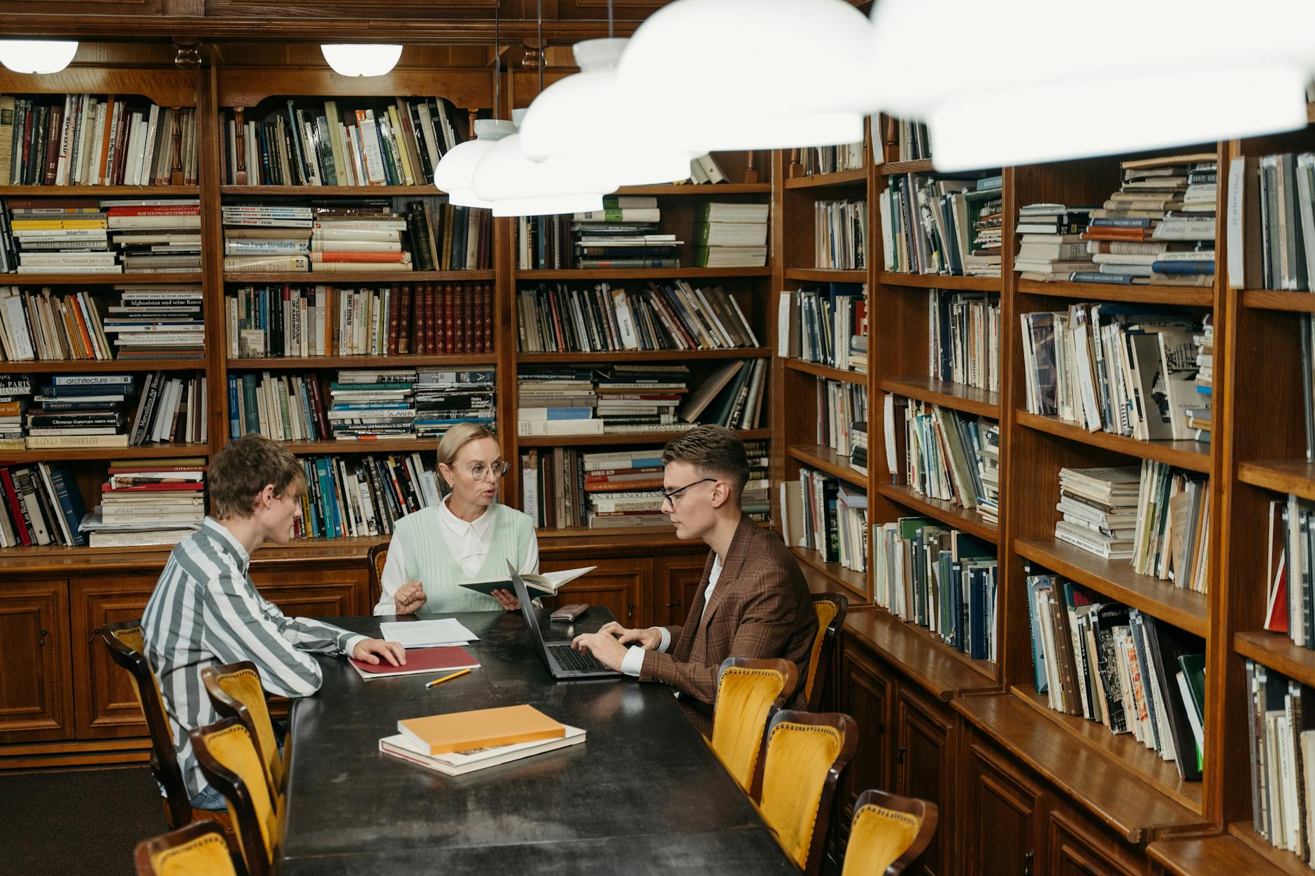 Library Services Industry Logo Design Ideas