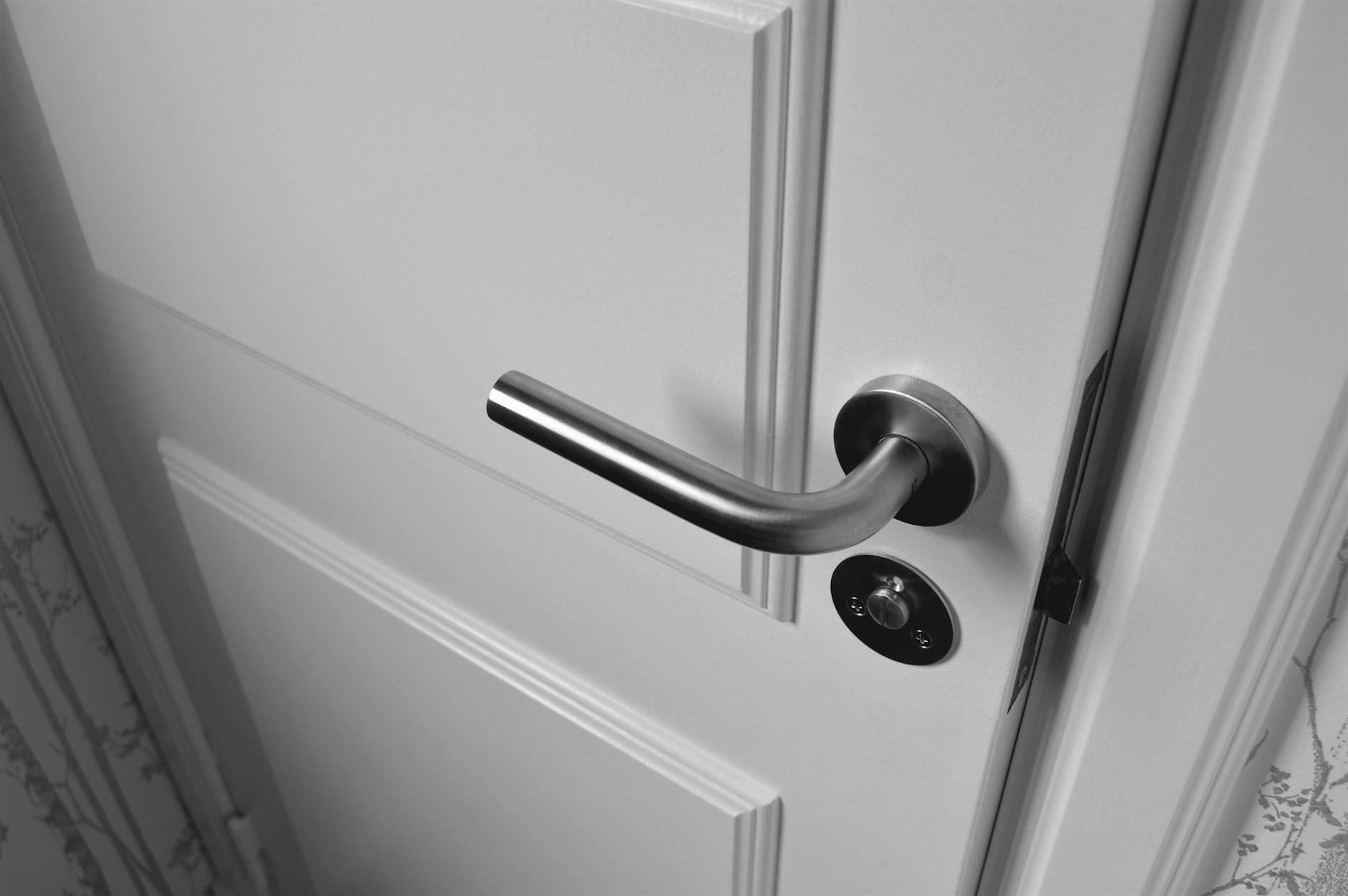 Residential Wood Door Industry Logo Design Ideas